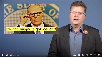 Governor Inslee was caught breaking the law - He isn't happy - What happens next?