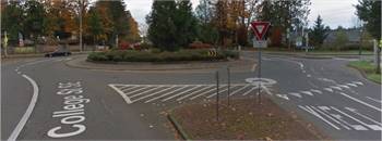 College Street in Lacey